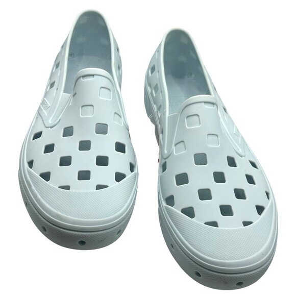 Vans Unisex Slip On TRK Blue Perforated Water Shoes Mens Size 9 Surf Beach Pool - Picture 1 of 9